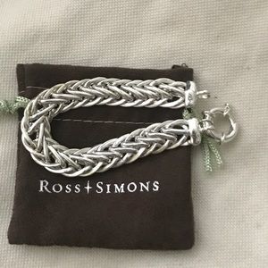 Ross Simons Sterling silver bracelet stamped